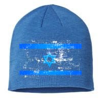 Israel Vintage Flag Sustainable Beanie