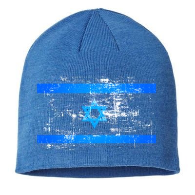 Israel Vintage Flag Sustainable Beanie