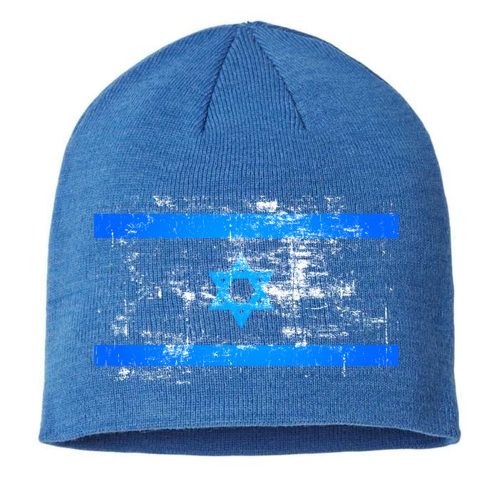 Israel Vintage Flag Sustainable Beanie