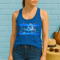 Israel Vintage Flag Womens Tank Top