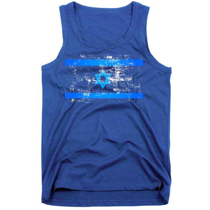 Israel Vintage Flag Tank Top