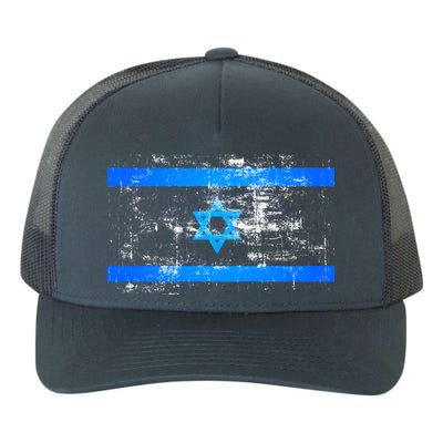 Israel Vintage Flag Yupoong Adult 5-Panel Trucker Hat