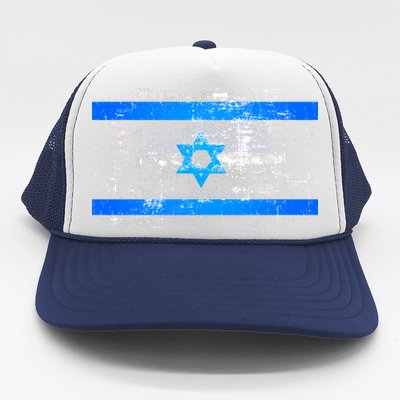 Israel Vintage Flag Trucker Hat