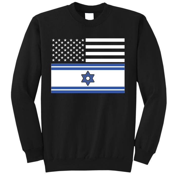 Israeli American Flag Sweatshirt