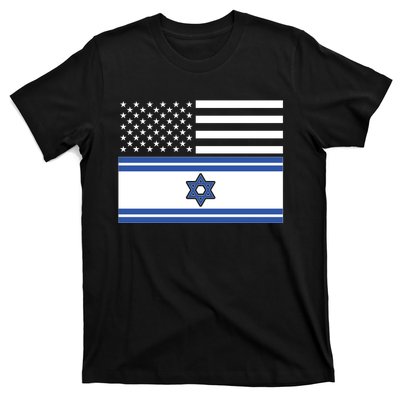 Israeli American Flag T-Shirt