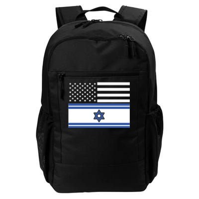 Israeli American Flag Daily Commute Backpack