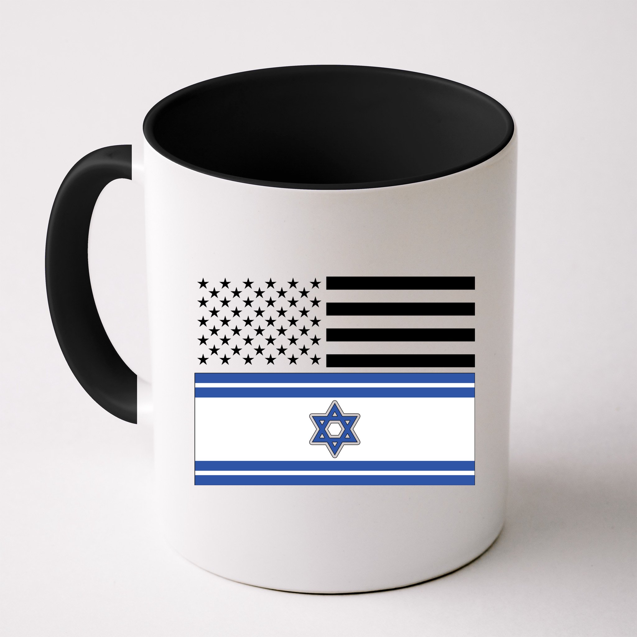 Israeli American Flag Mug