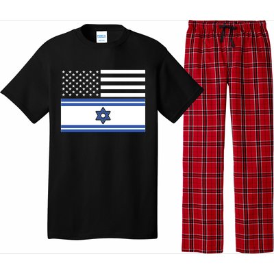 Israeli American Flag Pajama Set