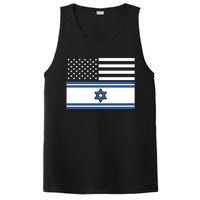 Israeli American Flag PosiCharge Competitor Tank