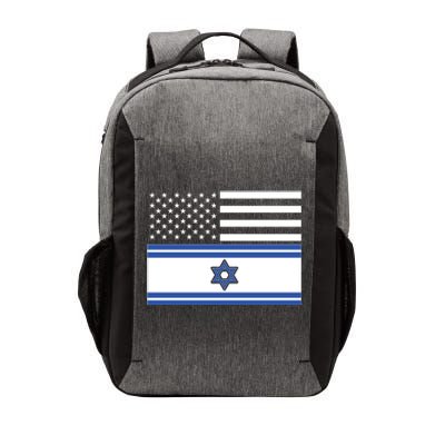 Israeli American Flag Vector Backpack