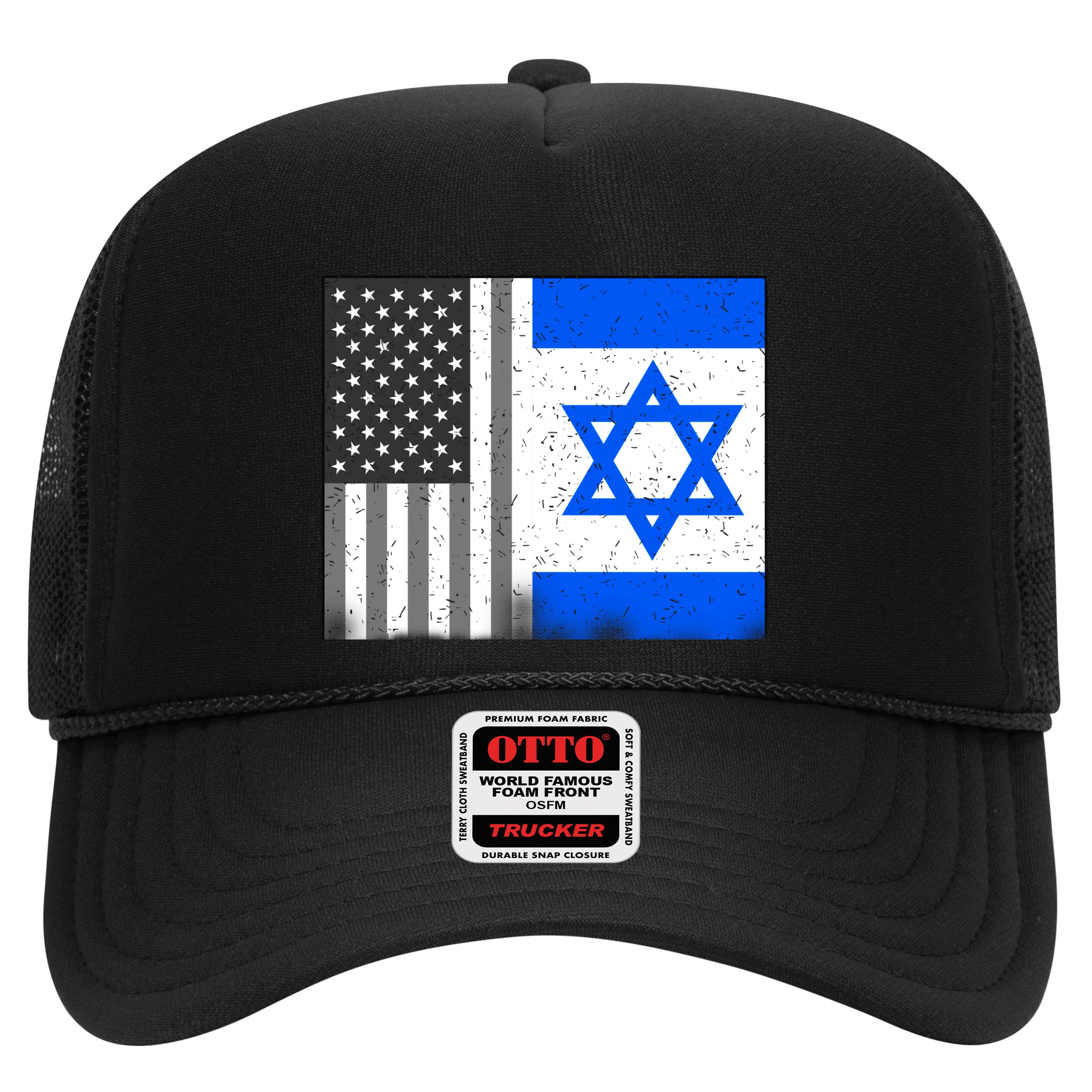 Israeli American Flag Pride Israel USA Hat