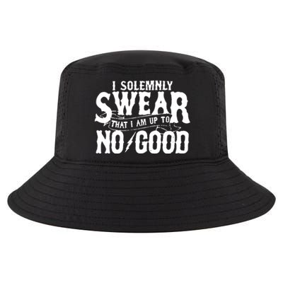 I Solemnly Swear That I Am To No Good Cool Comfort Performance Bucket Hat