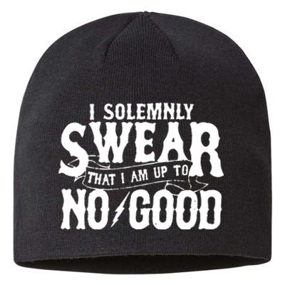 I Solemnly Swear That I Am To No Good Sustainable Beanie