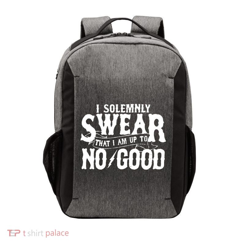 I Solemnly Swear That I Am To No Good Vector Backpack