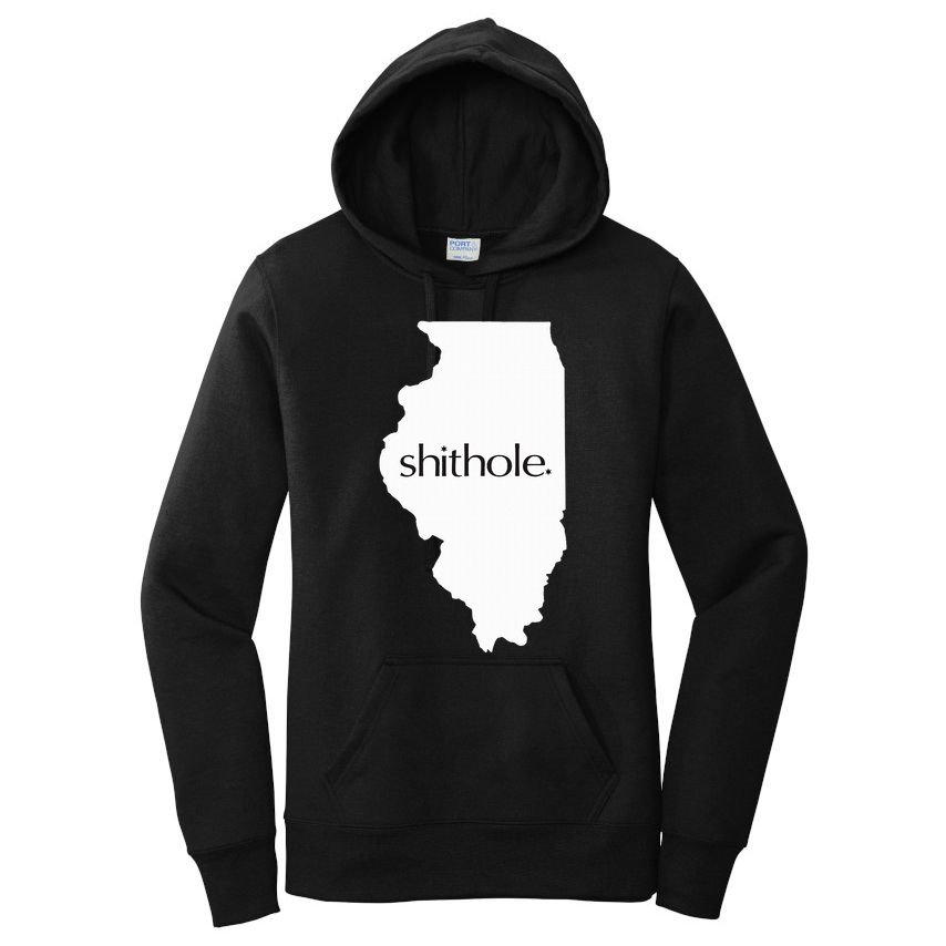 Illinois Shithole Shithole Gear Standard Women's Pullover Hoodie