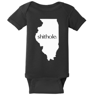 Illinois Shithole Shithole Gear Standard Baby Bodysuit