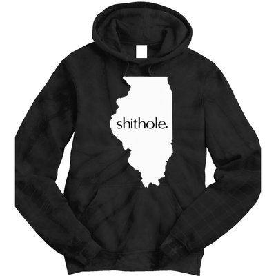 Illinois Shithole Shithole Gear Standard Tie Dye Hoodie