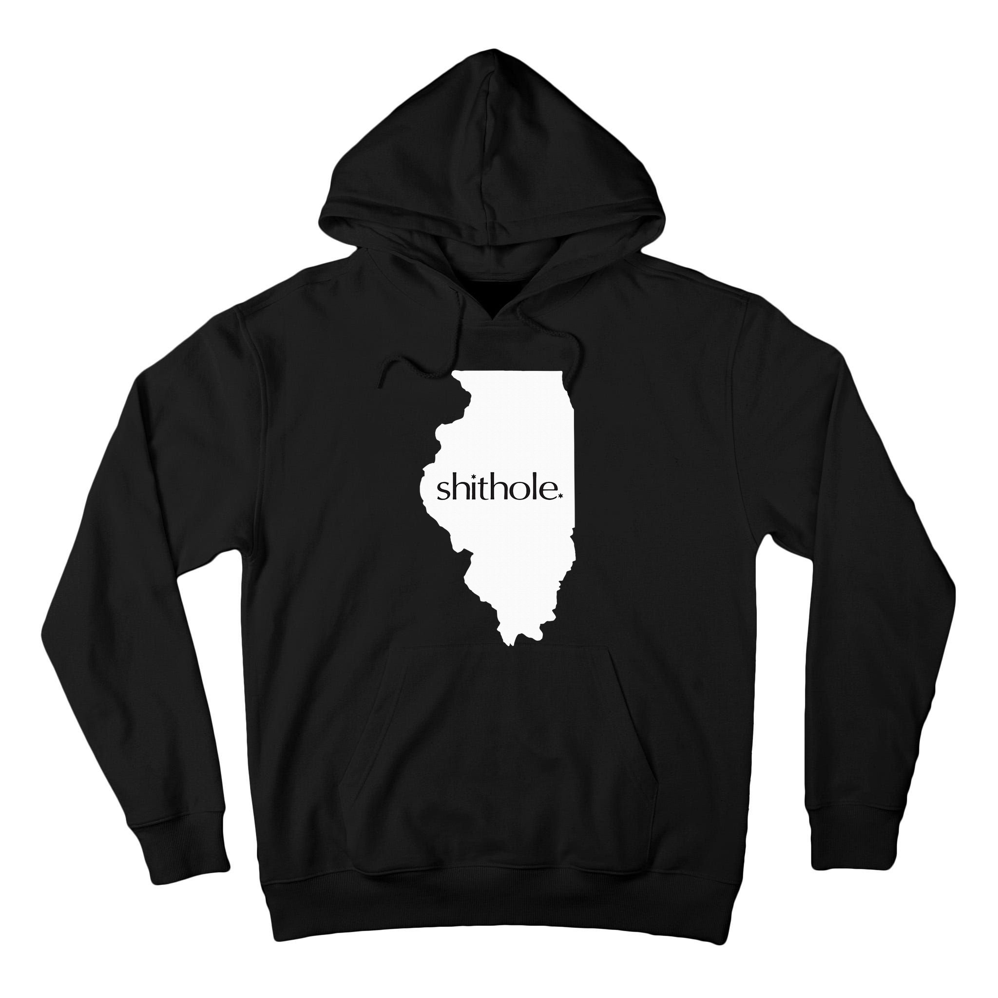 Illinois Shithole Shithole Gear Standard Tall Hoodie
