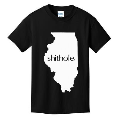 Illinois Shithole Shithole Gear Standard Kids T-Shirt