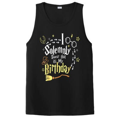 I Solemnly Swear That Its My Birthday Funny PosiCharge Competitor Tank