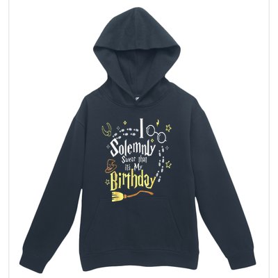 I Solemnly Swear That Its My Birthday Funny Urban Pullover Hoodie