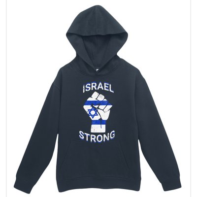 Israel Strong Support Stand With Israel Love Jewish Pride Urban Pullover Hoodie