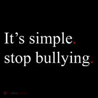 Its Simple Stop Bullying Anti Bully 7-Panel Snapback Hat