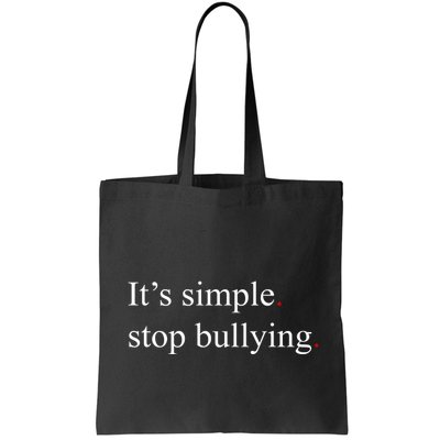 Its Simple Stop Bullying Anti Bully Bag