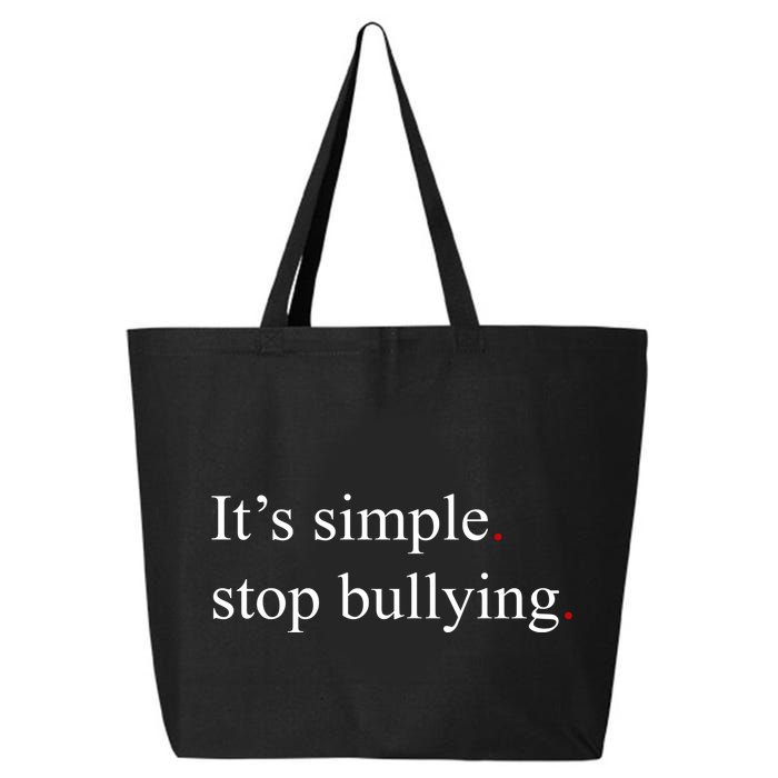 Its Simple Stop Bullying Anti Bully 25L Jumbo Tote
