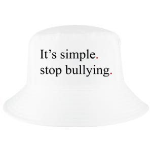 Its Simple Stop Bullying Anti Bully Cool Comfort Performance Bucket Hat