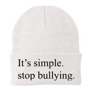 Its Simple Stop Bullying Anti Bully Knit Cap Winter Beanie