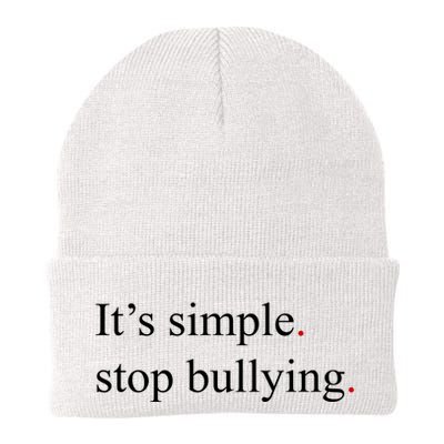 Its Simple Stop Bullying Anti Bully Beanie
