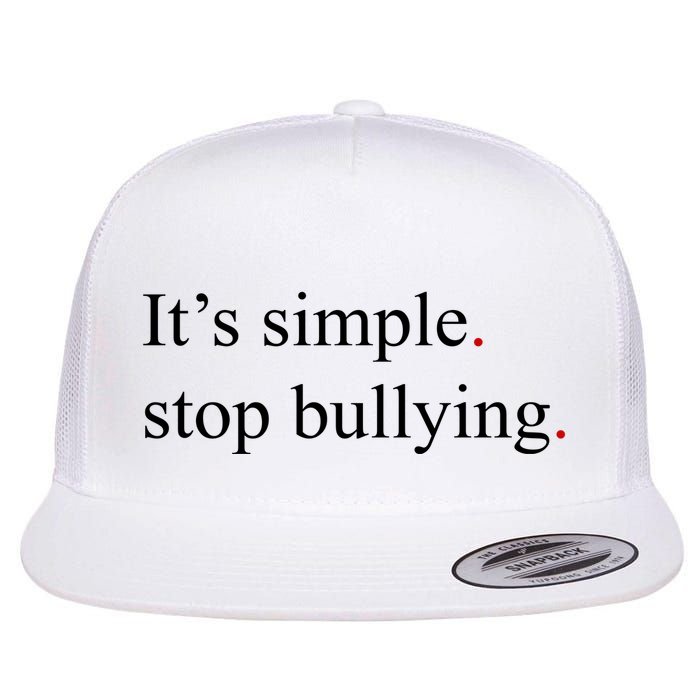 Its Simple Stop Bullying Anti Bully Flatbill Hat