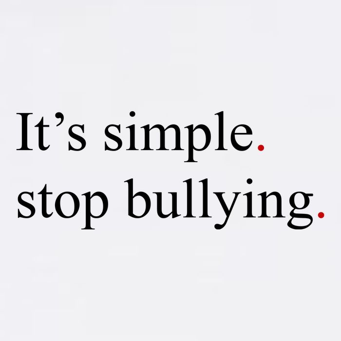 Its Simple Stop Bullying Anti Bully Flatbill Hat