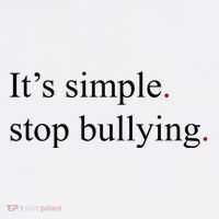 Its Simple Stop Bullying Anti Bully Poster
