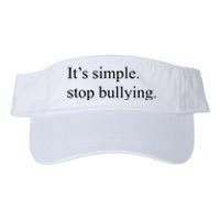 Its Simple Stop Bullying Anti Bully Valucap Bio-Washed Visor