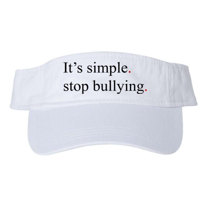 Its Simple Stop Bullying Anti Bully Valucap Bio-Washed Visor