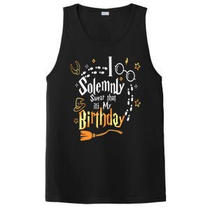 I Solemnly Swear That Its My Birthday Funny PosiCharge Competitor Tank