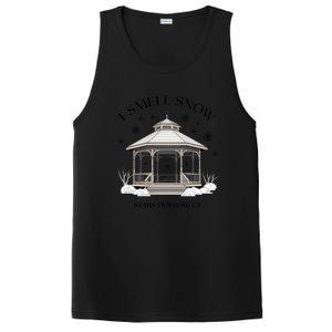 I Smell Snow Stars Hollow Christmas Holiday Xmas PosiCharge Competitor Tank