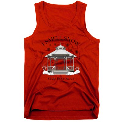 I Smell Snow Stars Hollow Christmas Holiday Xmas Tank Top