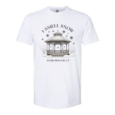 I Smell Snow Stars Hollow Christmas Holiday Xmas Softstyle® CVC T-Shirt