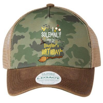 I Solemnly Swear That It's My Daughter's Birthday Legacy Tie Dye Trucker Hat