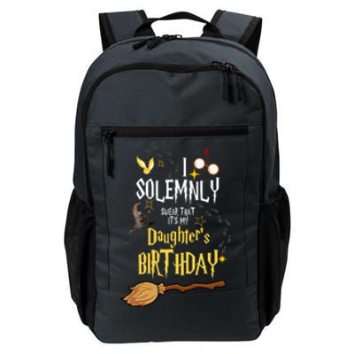 I Solemnly Swear That It's My Daughter's Birthday Daily Commute Backpack