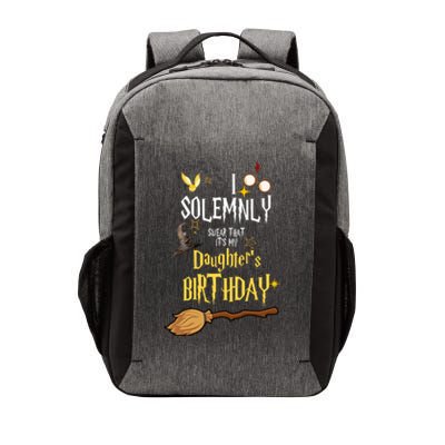 I Solemnly Swear That It's My Daughter's Birthday Vector Backpack