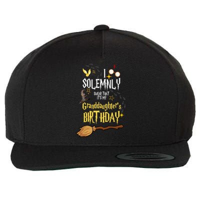 I Solemnly Swear That It's My Graddaughter's Birthday Wool Snapback Cap