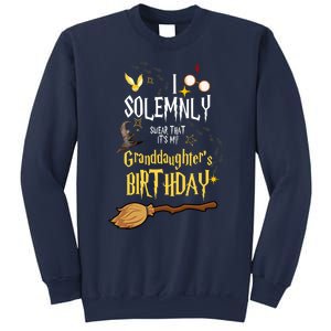 I Solemnly Swear That It's My Graddaughter's Birthday Sweatshirt