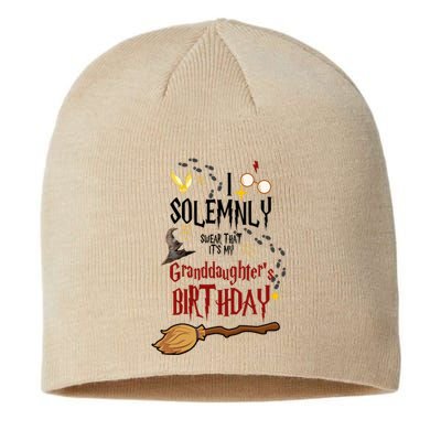 I Solemnly Swear That It's My Graddaughter's Birthday Sustainable Beanie