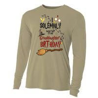 I Solemnly Swear That It's My Graddaughter's Birthday Cooling Performance Long Sleeve Crew