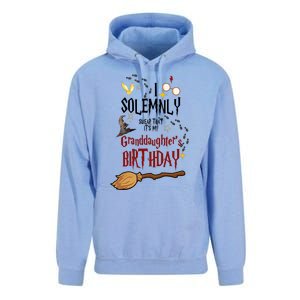 I Solemnly Swear That It's My Graddaughter's Birthday Unisex Surf Hoodie