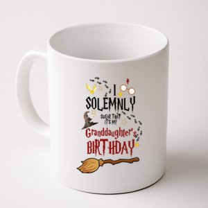 I Solemnly Swear That It's My Graddaughter's Birthday Coffee Mug